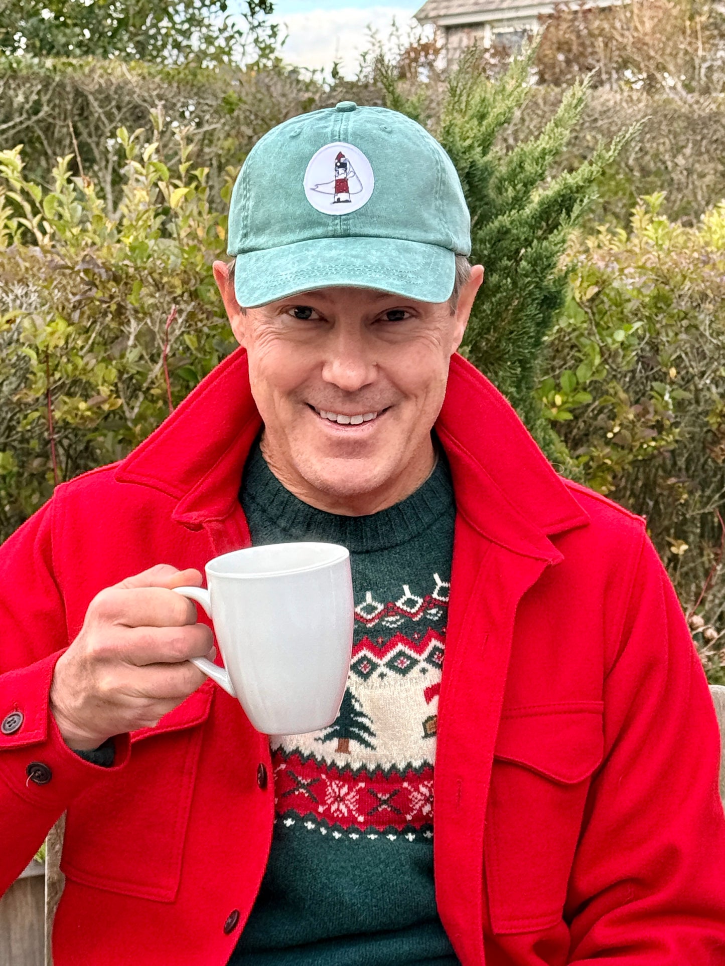 Nantucket Christmas Baseball Caps