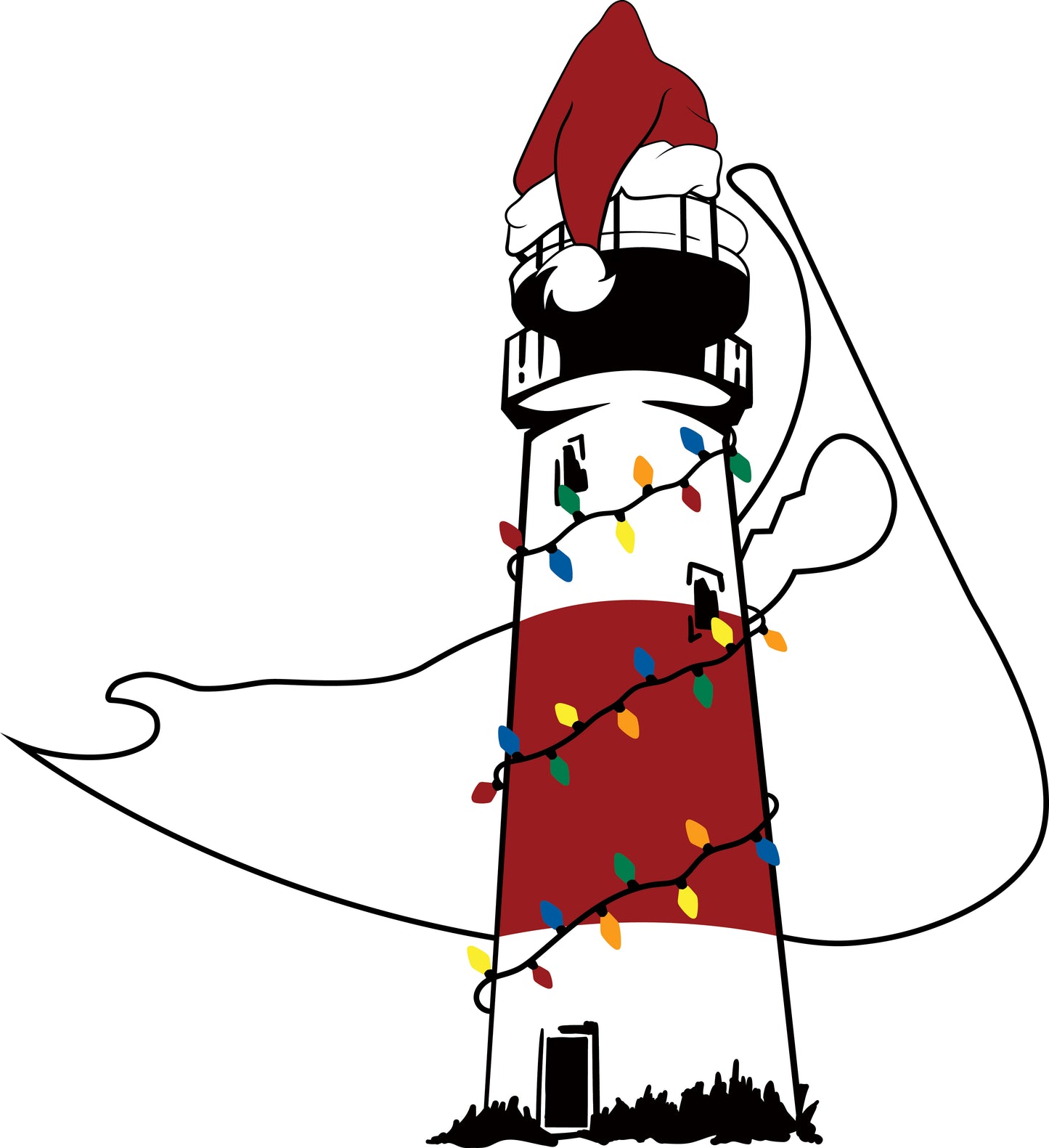 Nantucket Christmas Baseball Caps