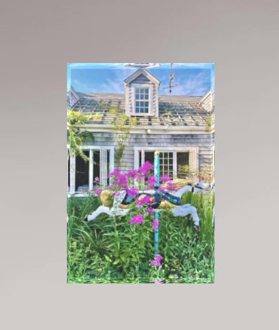 Chanticleer Cheval (3-D Acrylic Block)