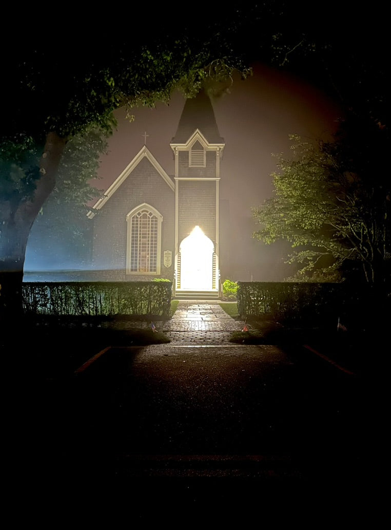 Siasconset Chapel Illuminated