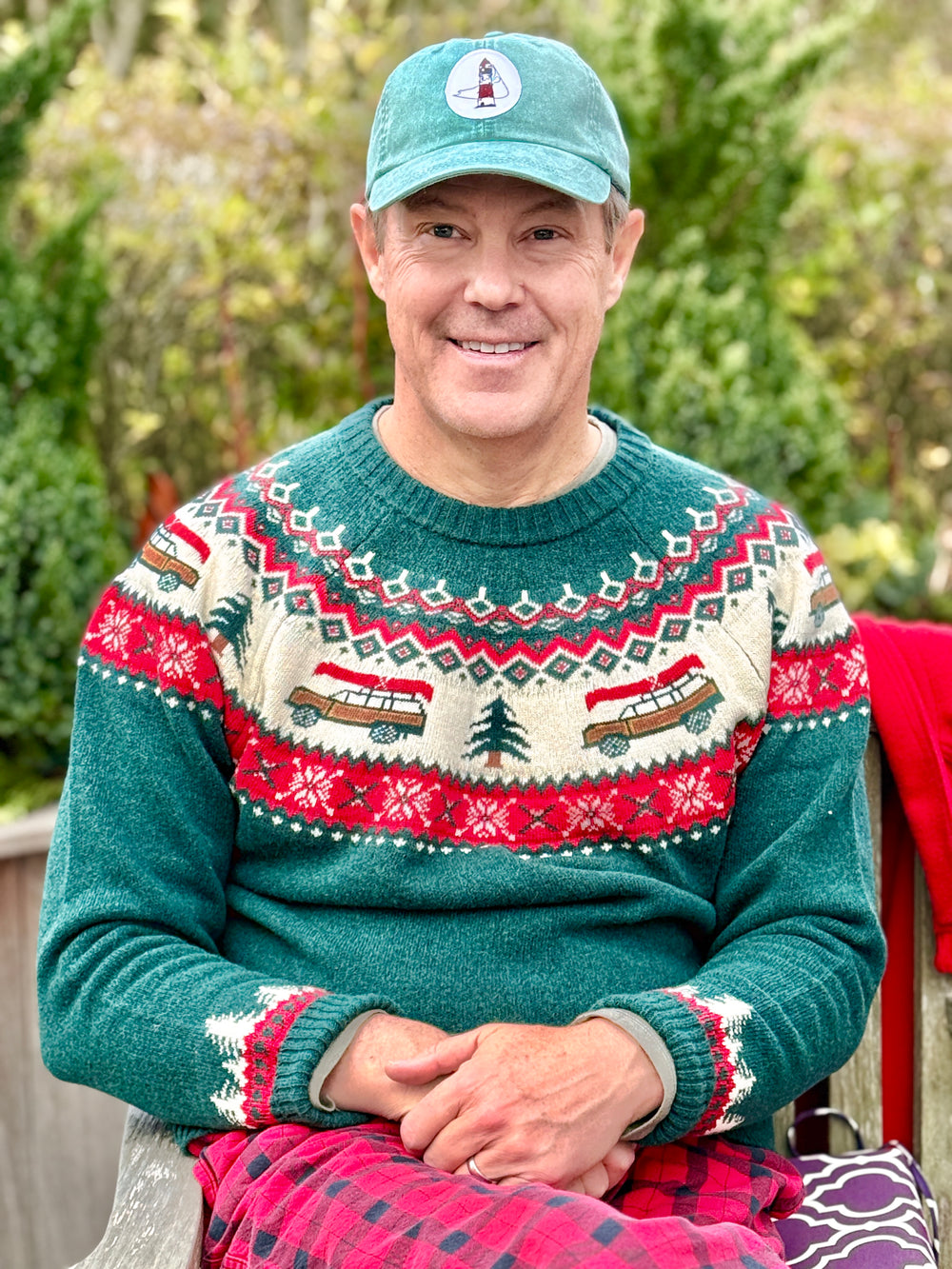 Nantucket Christmas Baseball Caps