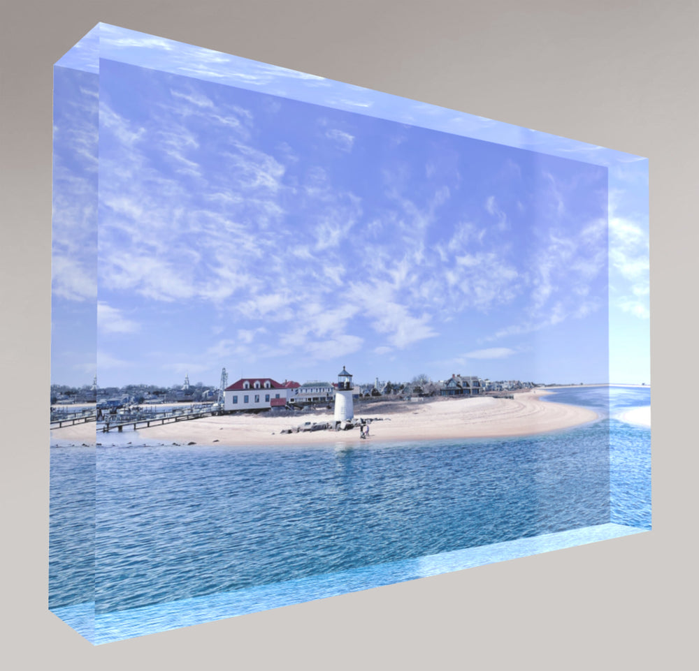 Shades of Blue: Brant Point (3-D Acrylic Block)